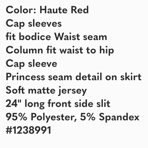 💃NWOT ELOQUII CAP SLEEVE GOWN💃 - Picture 2 of 6